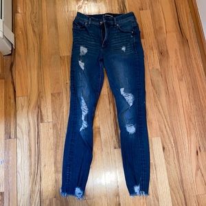 Express ankle high rise jegging